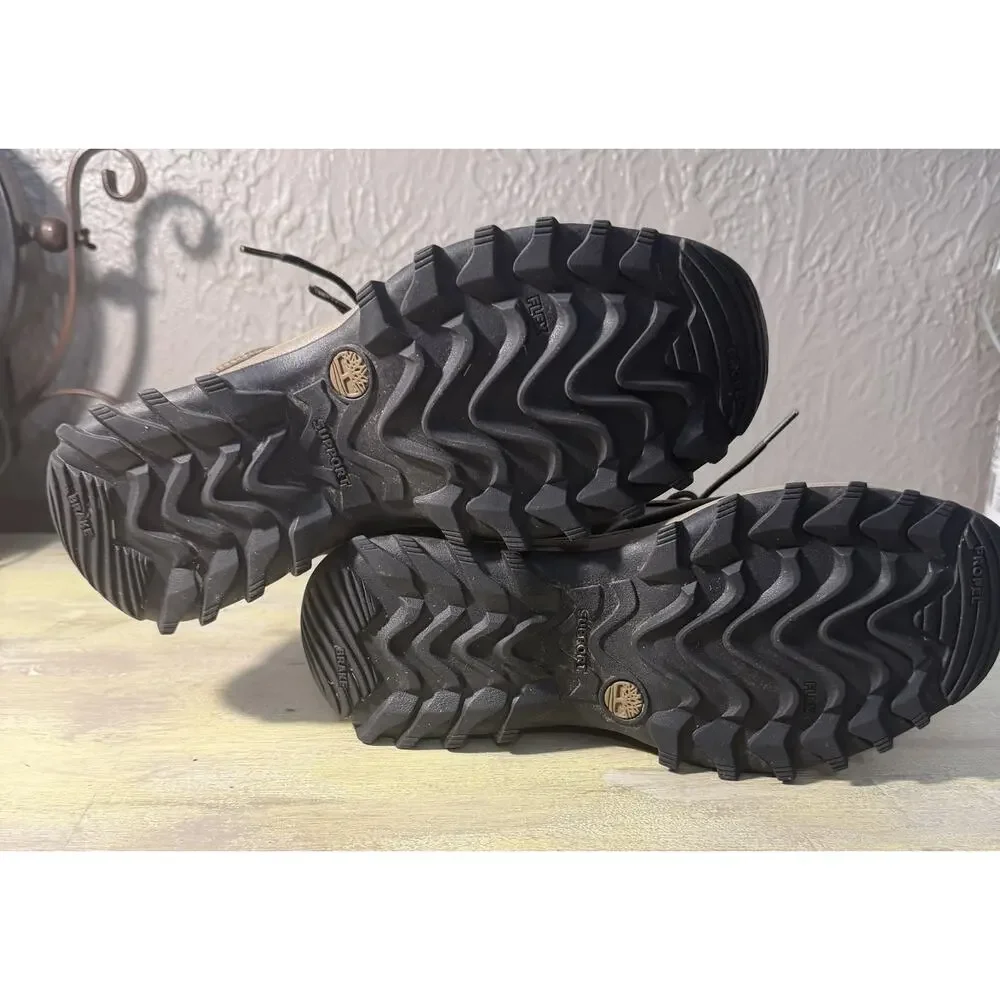 These are a pair of Timberland 